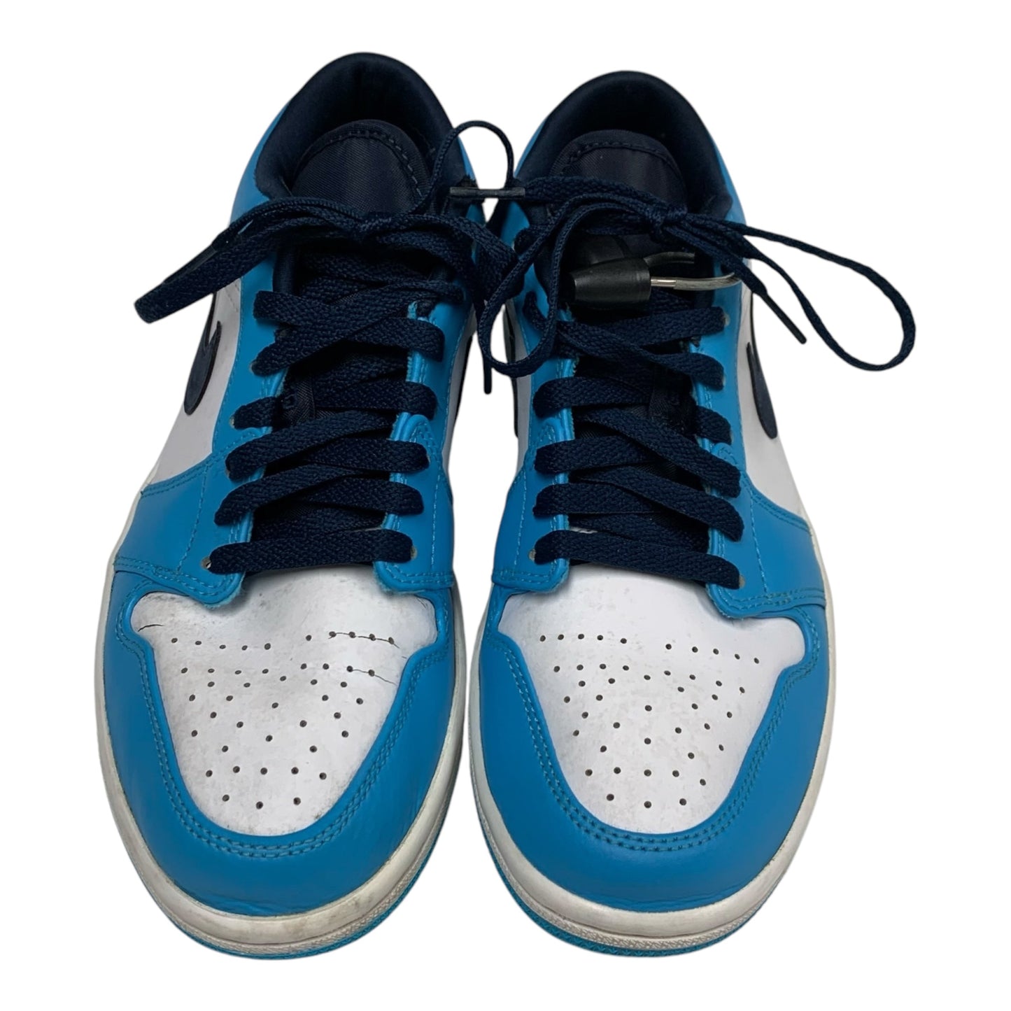 Shoes Sneakers By Nike In Blue & White, Size: 7.5