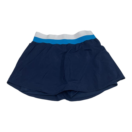 Athletic Skort By Beach Riot In Blue, Size: Xl