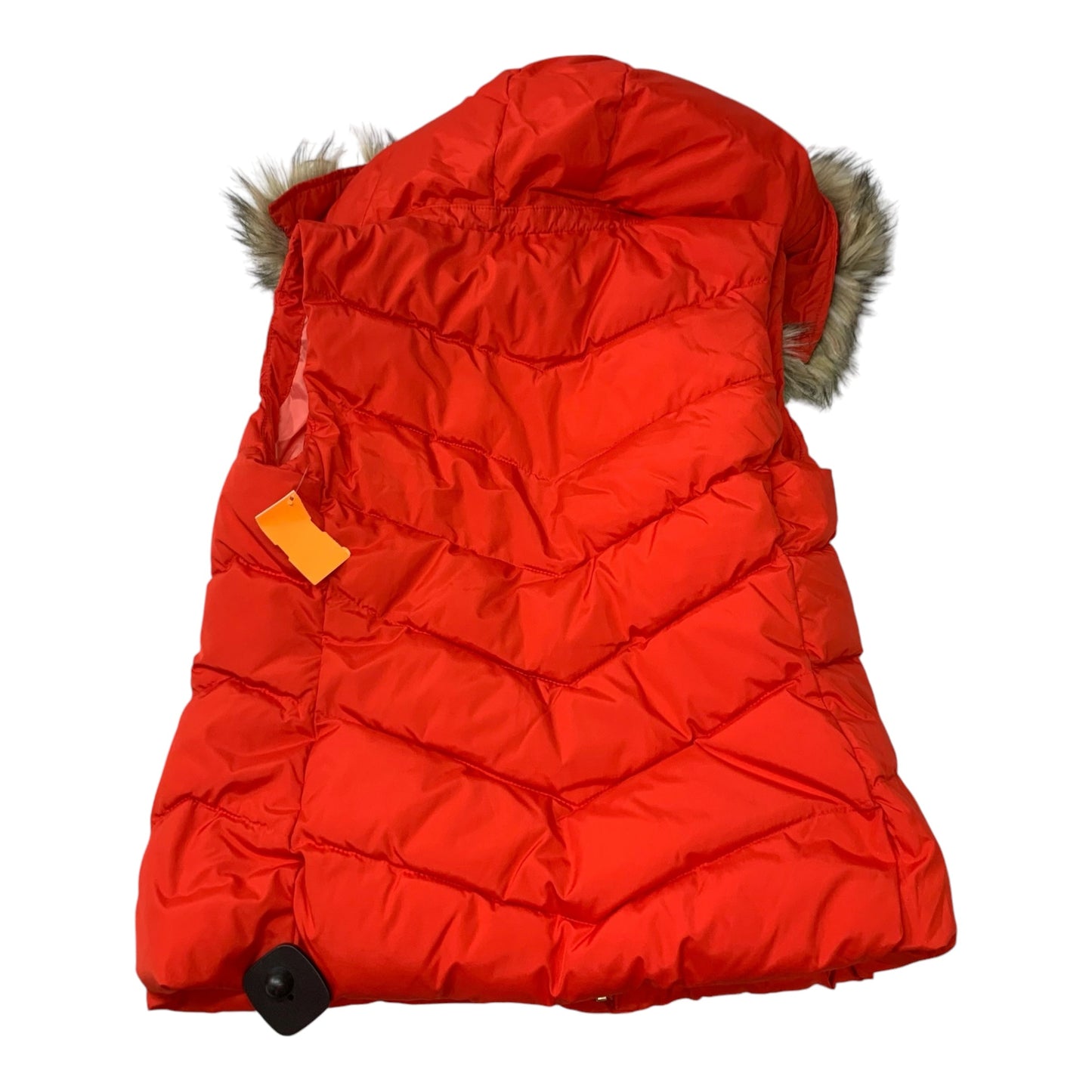 Vest Puffer & Quilted By Gap In Orange, Size: S