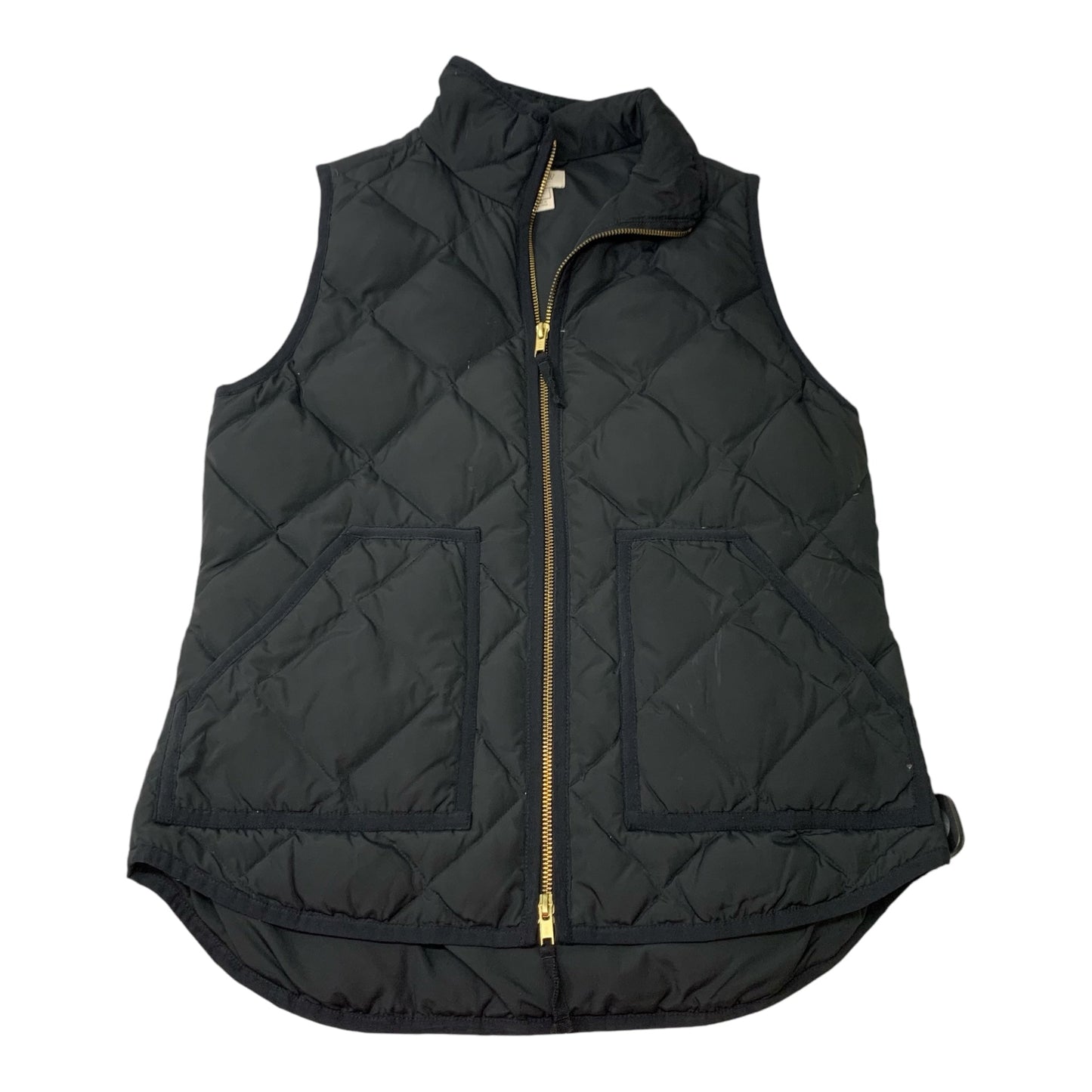 Vest Puffer & Quilted By J. Crew In Black, Size: Xs