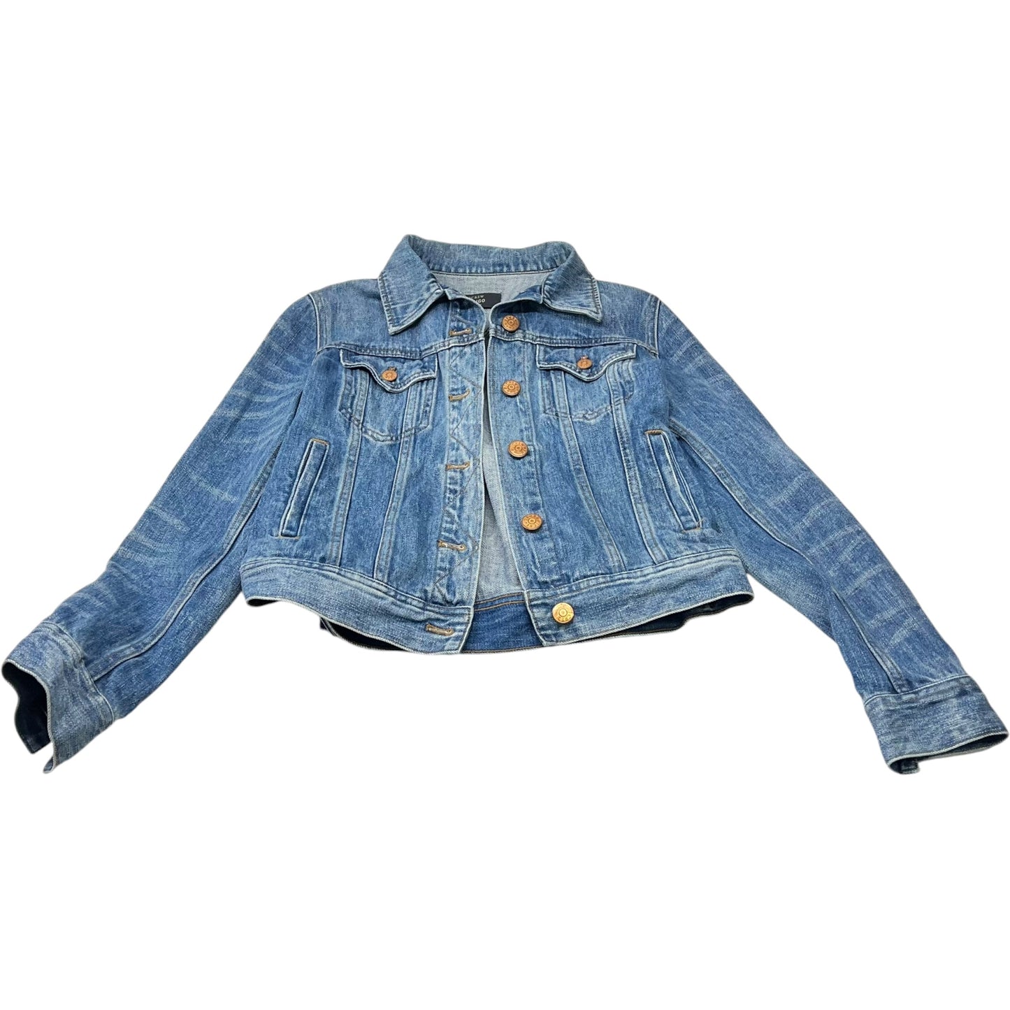 Jacket Denim By J. Crew In Blue Denim, Size: Xs