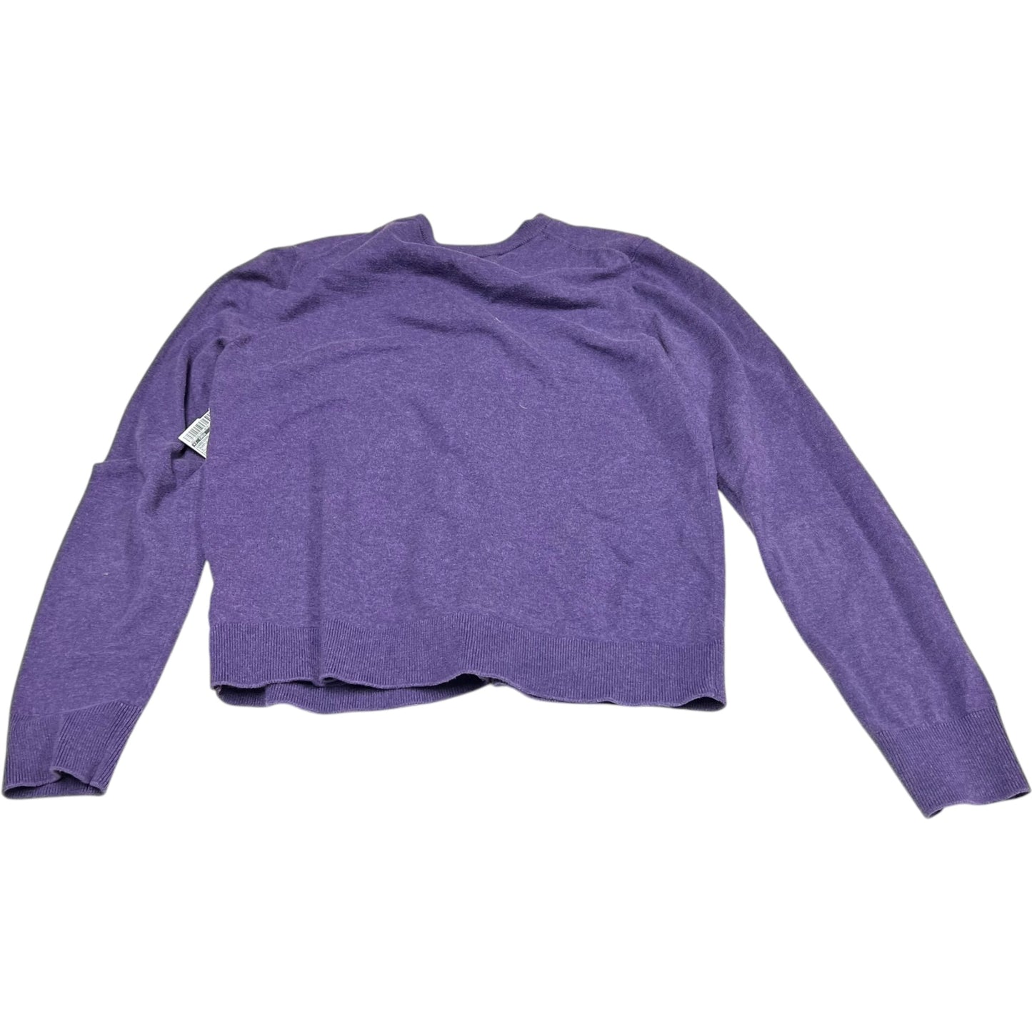 Cardigan By J. Crew In Purple, Size: M