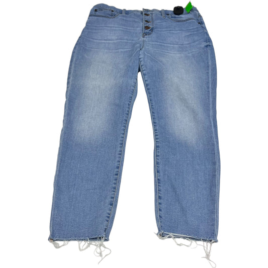 Jeans Skinny By J. Crew In Blue Denim, Size: 10