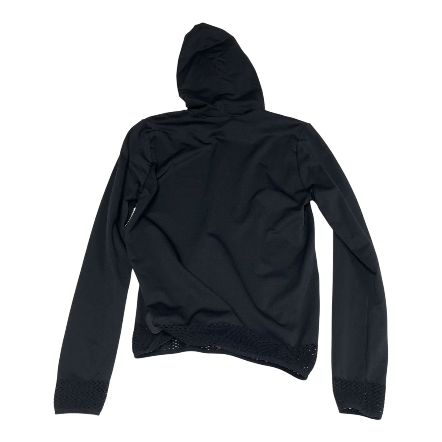 Athletic Top Long Sleeve Hoodie By Fabletics In Black, Size: S