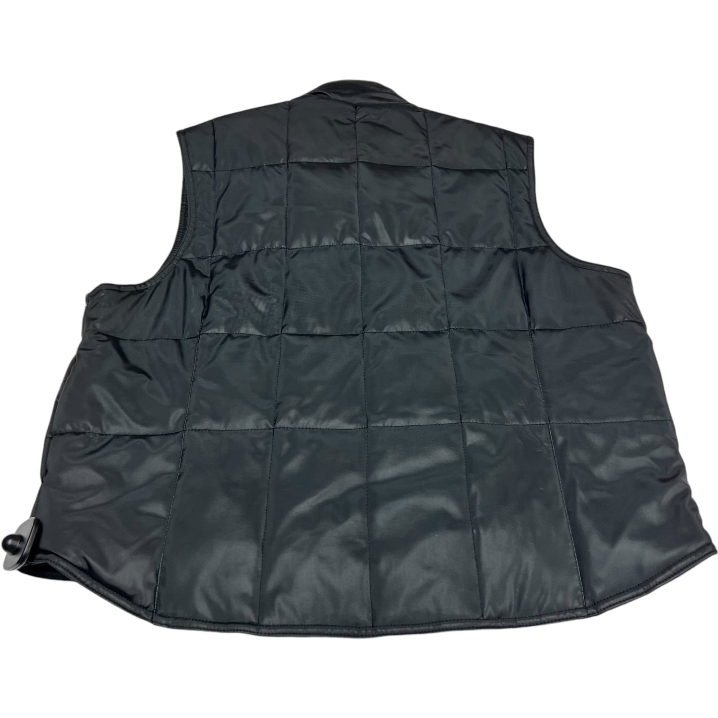 Vest Puffer & Quilted By Fleet Street In Black, Size: M