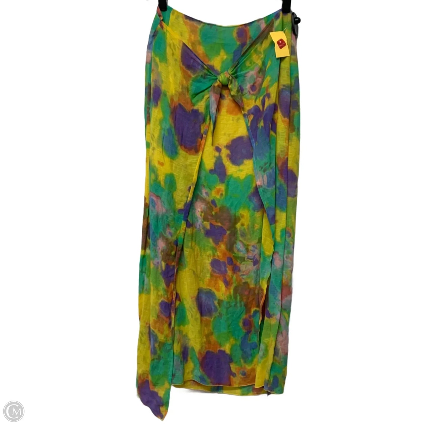 Skirt Maxi By Cerruti 1881 In Tie Dye Print, Size: M