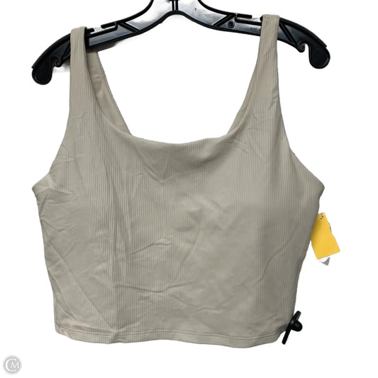 Athletic Tank Top By Old Navy In Beige, Size: Xl