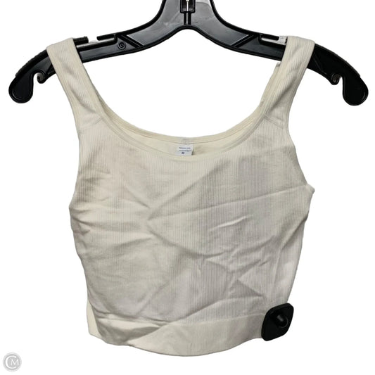 Athletic Tank Top By Jockey In White, Size: M