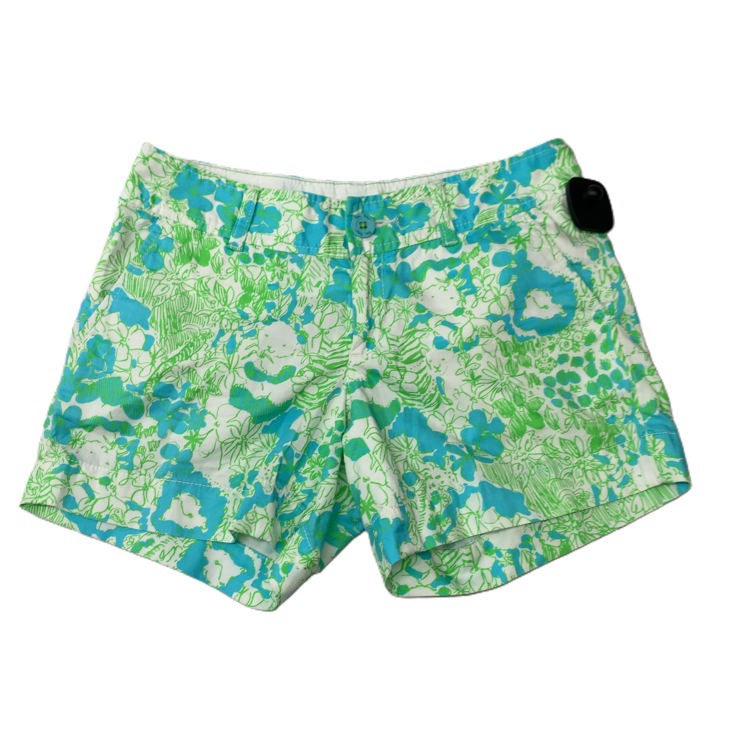 Green  Shorts Designer By Lilly Pulitzer  Size: 0