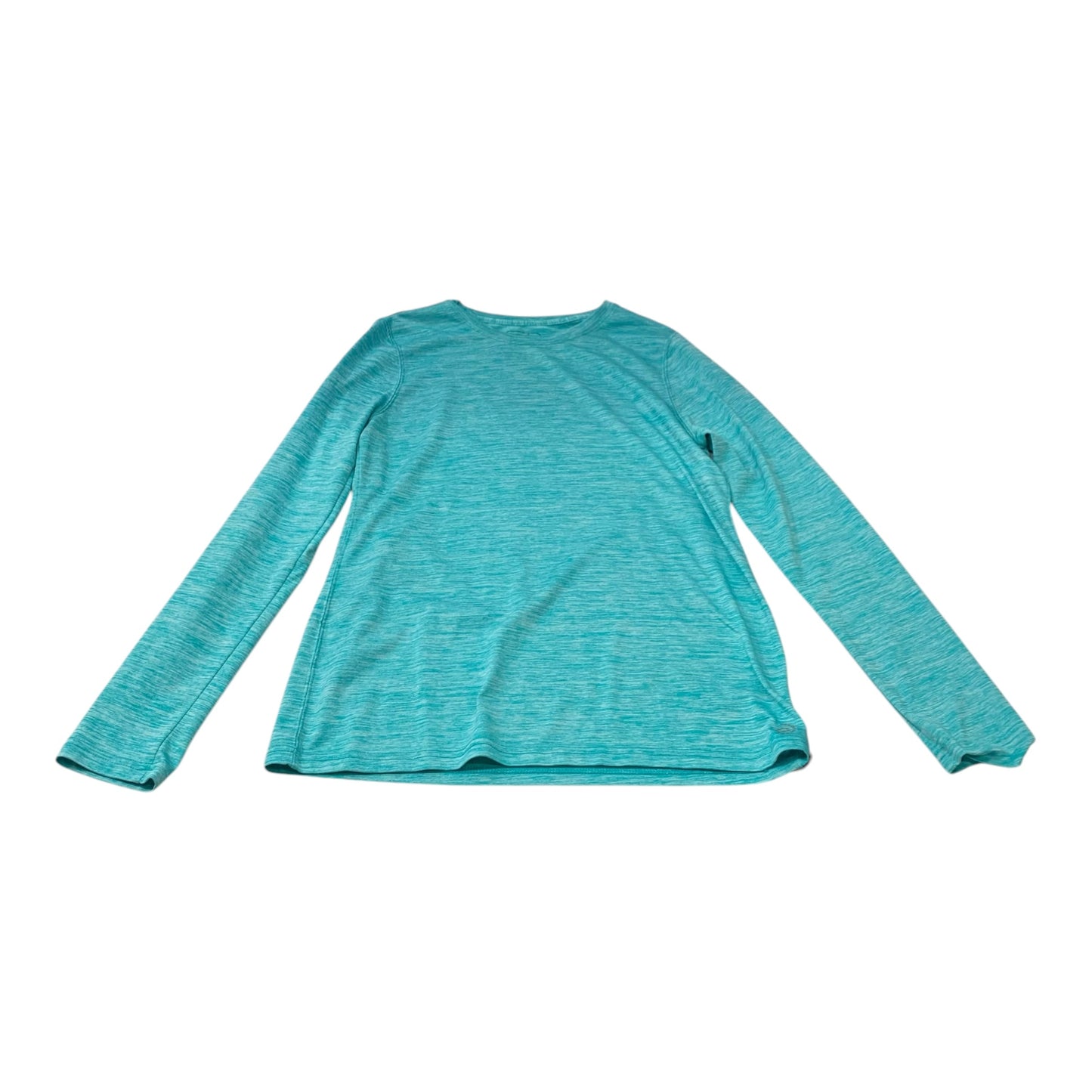 Athletic Top Long Sleeve Crewneck By Be Inspired In Teal, Size: M