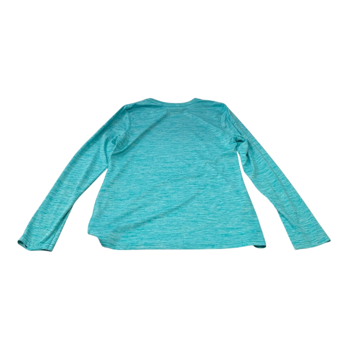 Athletic Top Long Sleeve Crewneck By Be Inspired In Teal, Size: M