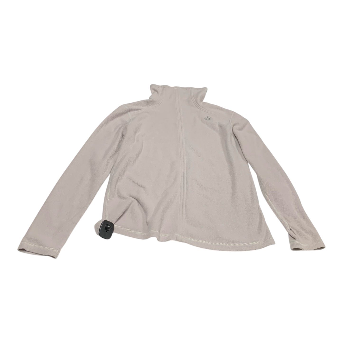 Athletic Top Long Sleeve Collar By Stio In Beige, Size: M