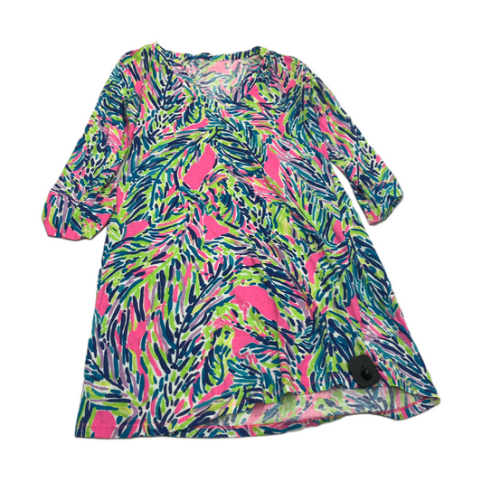 Blue & Green  Dress Designer By Lilly Pulitzer  Size: S