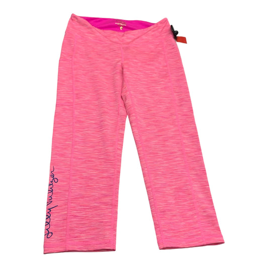 Athletic Leggings Capris By Lilly Pulitzer In Pink, Size: M