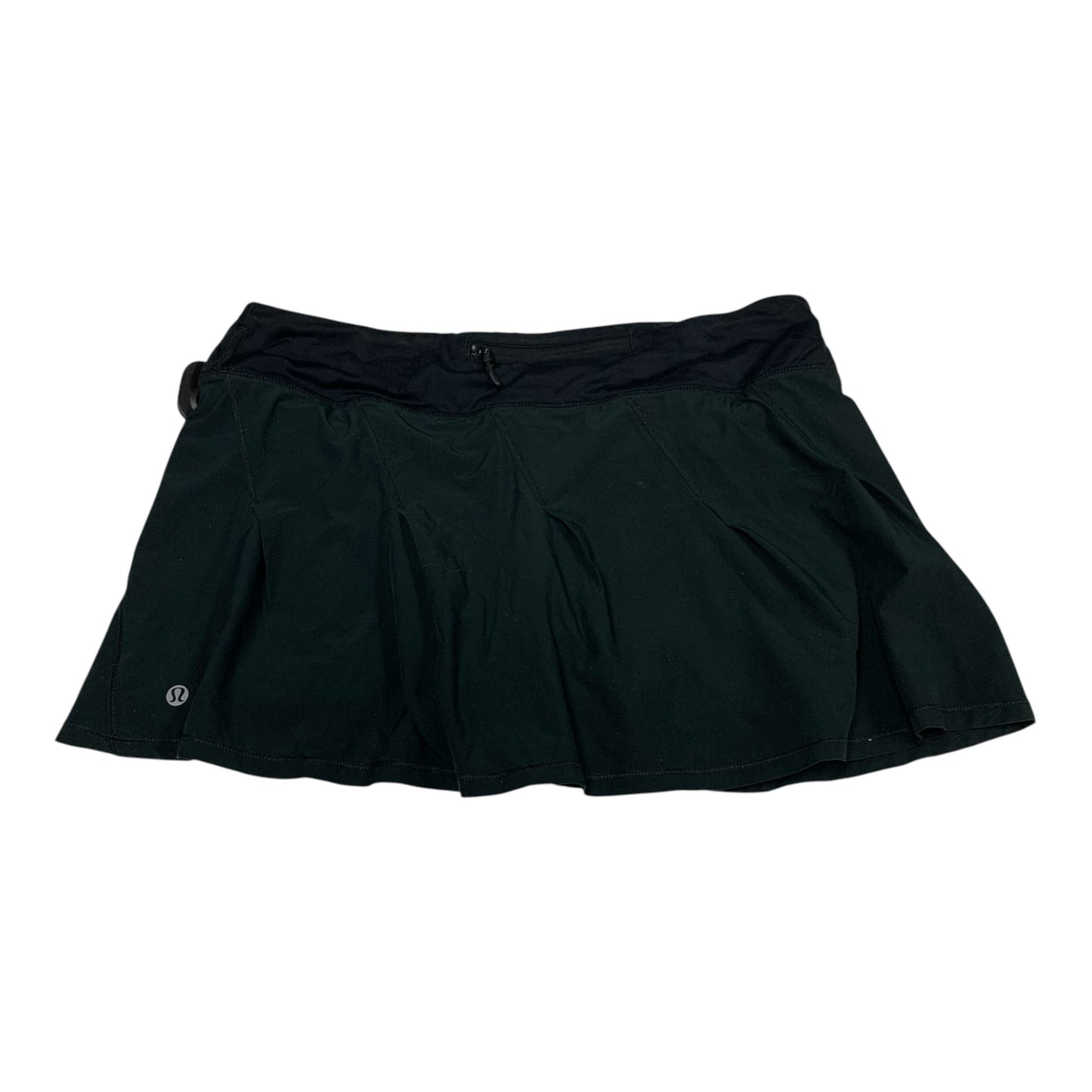 Athletic Skirt By Lululemon In Black, Size: M