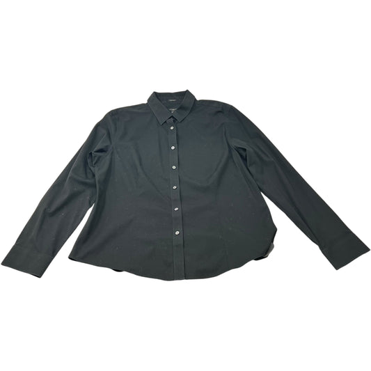 Top Long Sleeve By Talbots In Black, Size: Petite   Xl