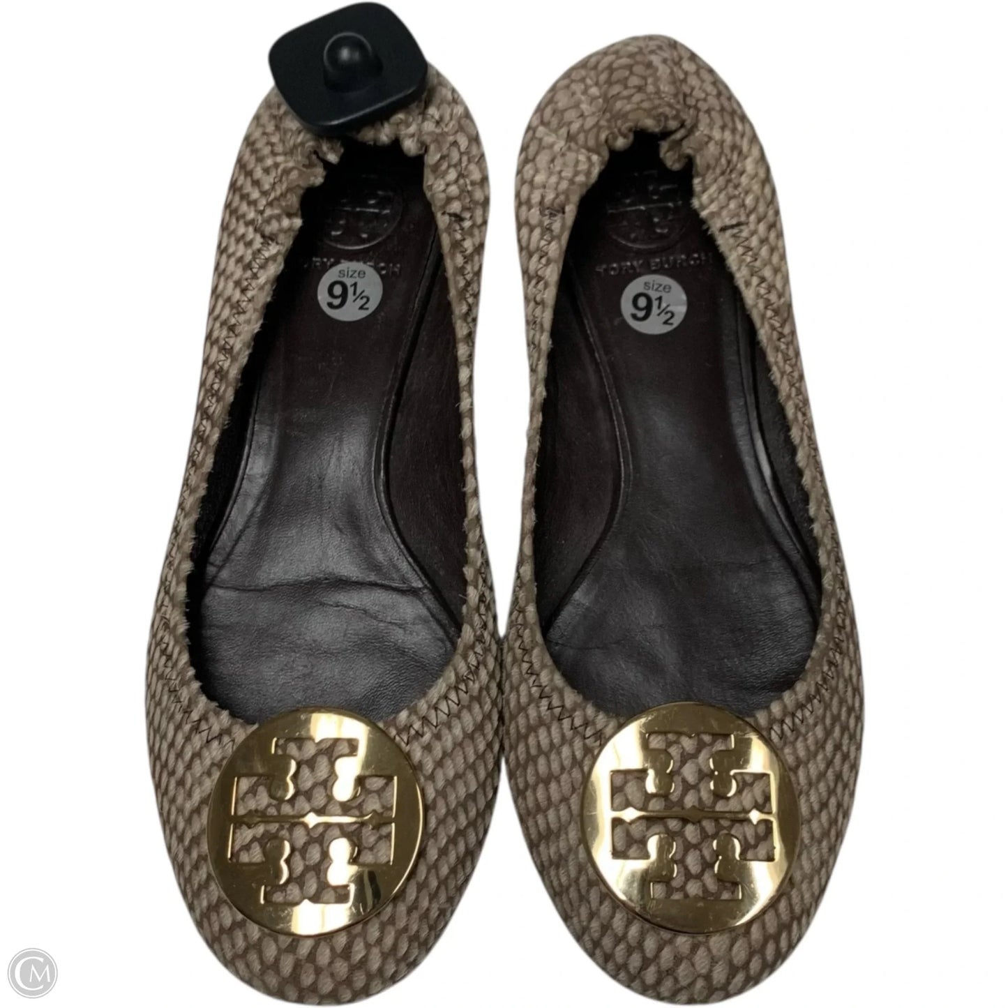 Sandals Designer By Tory Burch In Brown, Size: 9.5