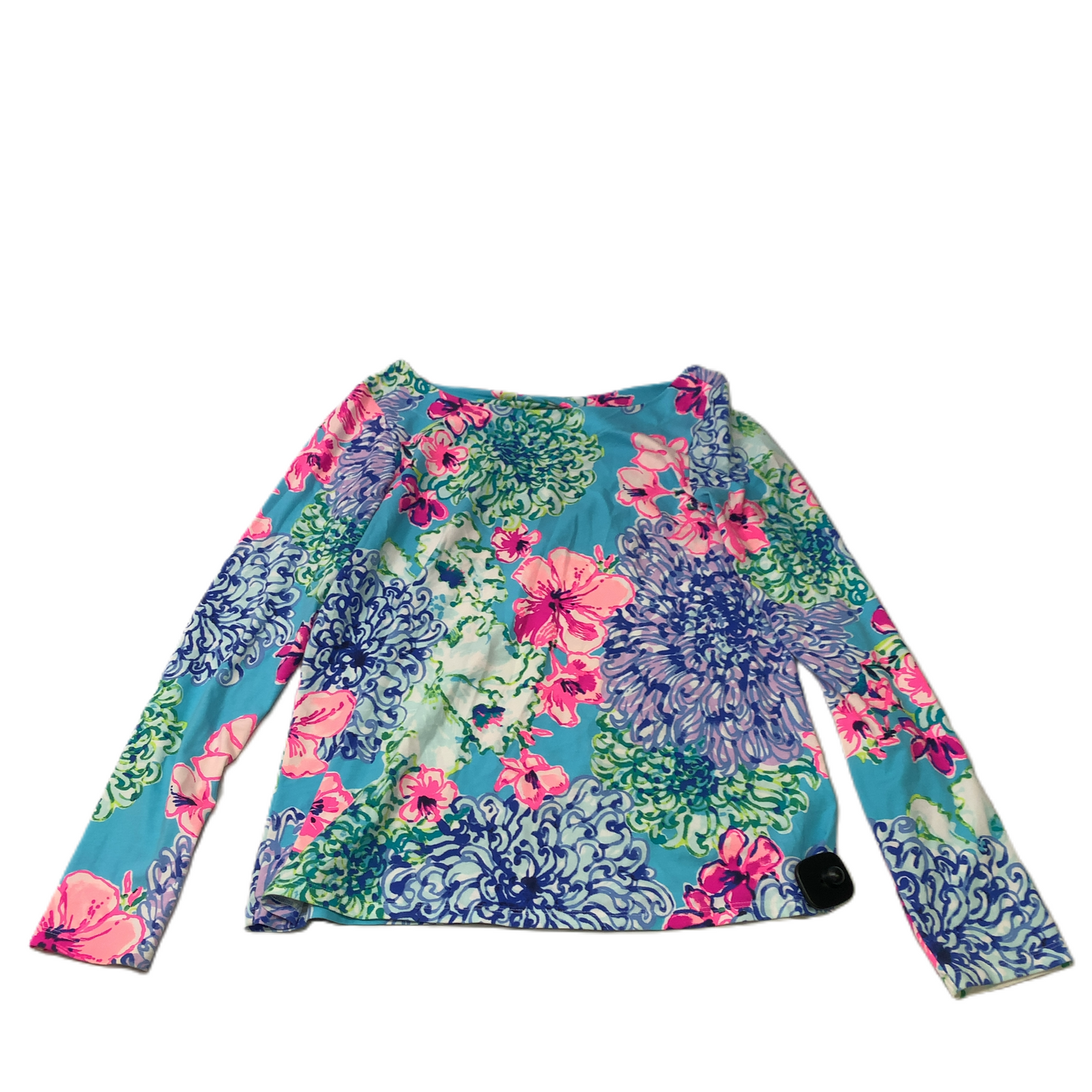 Multi-colored  Top Long Sleeve Designer By Lilly Pulitzer  Size: M