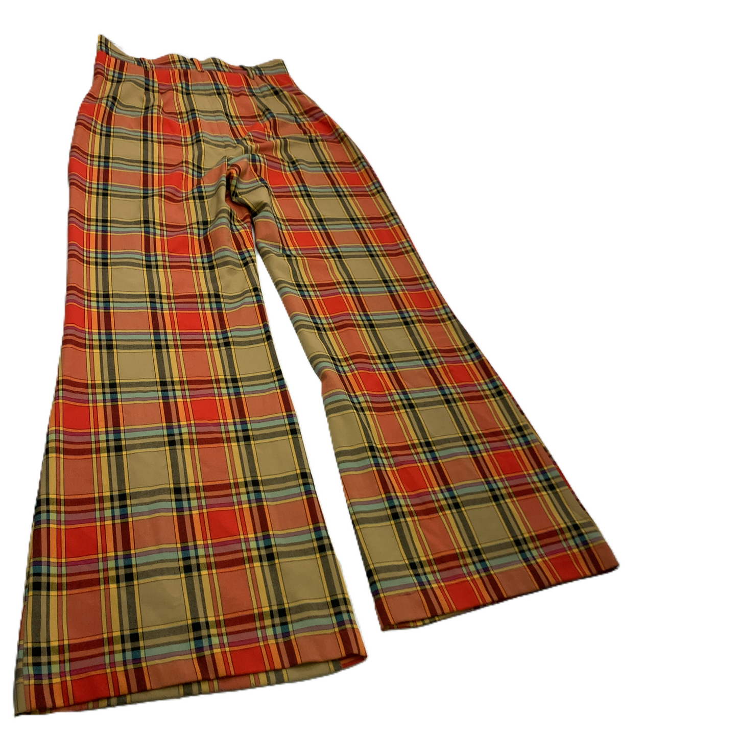 Plaid Pattern  Pants Wide Leg By Free People  Size: M