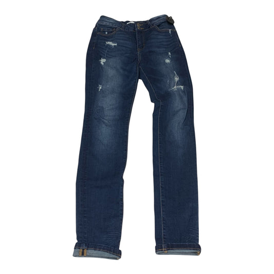 Jeans Skinny By Vervet In Blue Denim, Size: 4