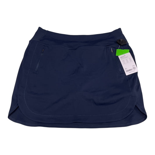 Athletic Skort By Athleta In Navy, Size: Xl