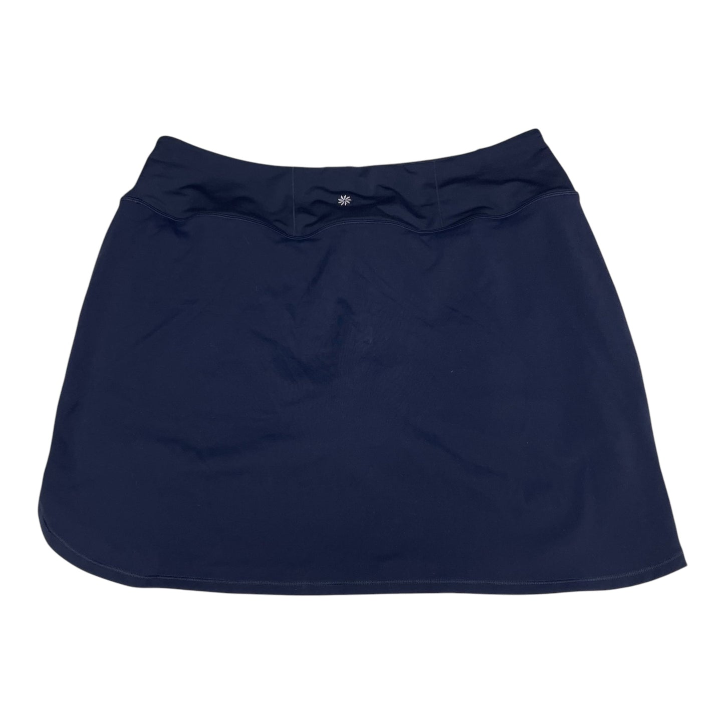 Athletic Skort By Athleta In Navy, Size: Xl