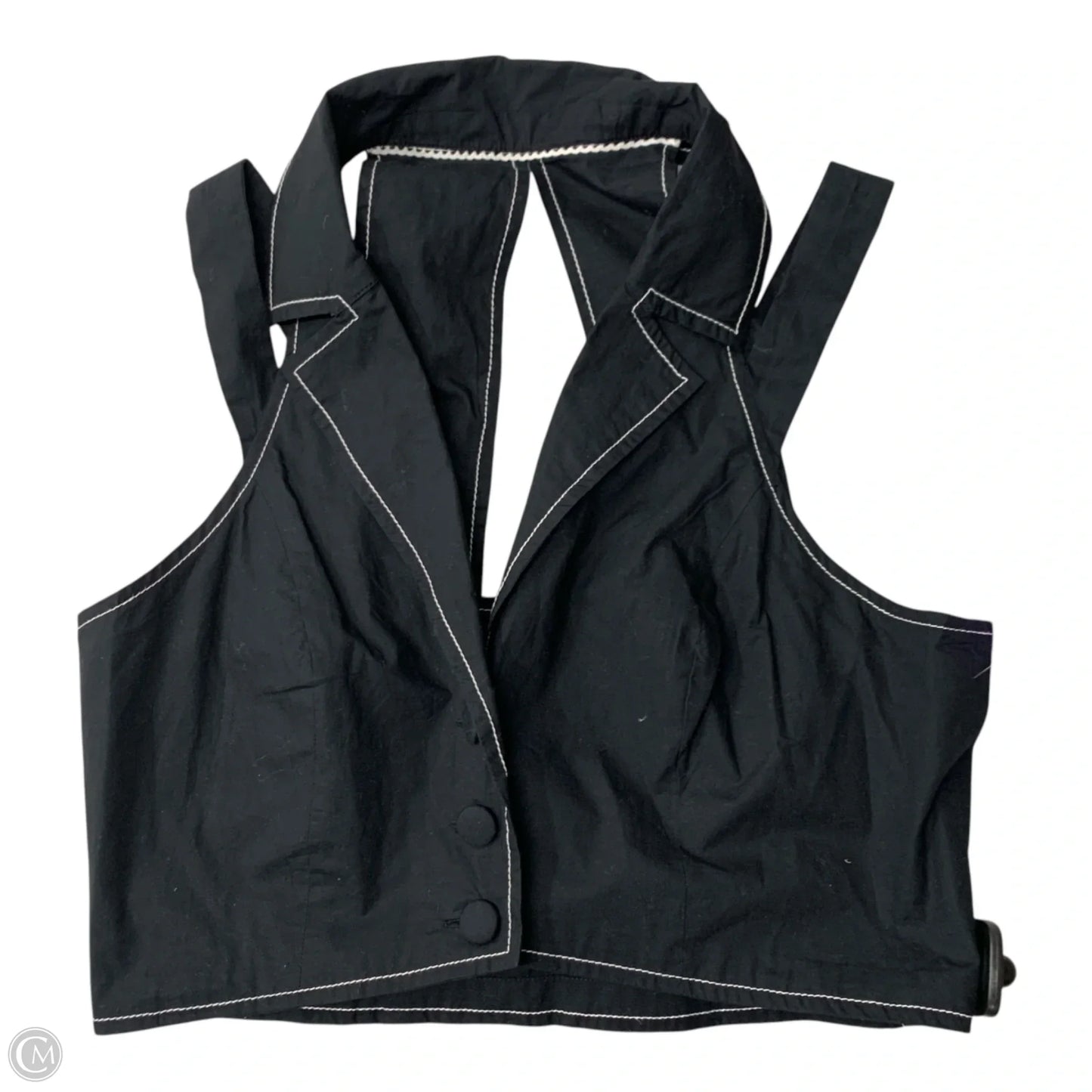 Top Sleeveless By Maeve In Black, Size: S