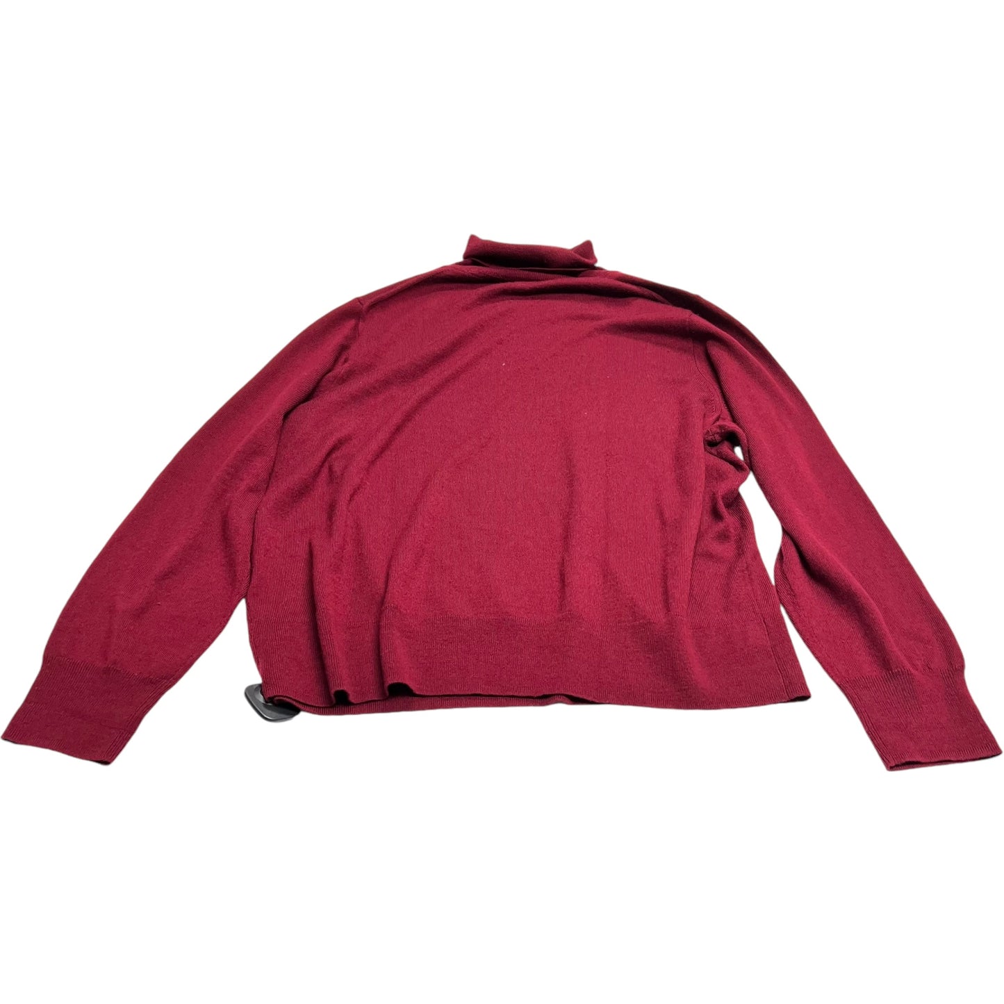 Top Long Sleeve By J. Crew In Red, Size: 3x