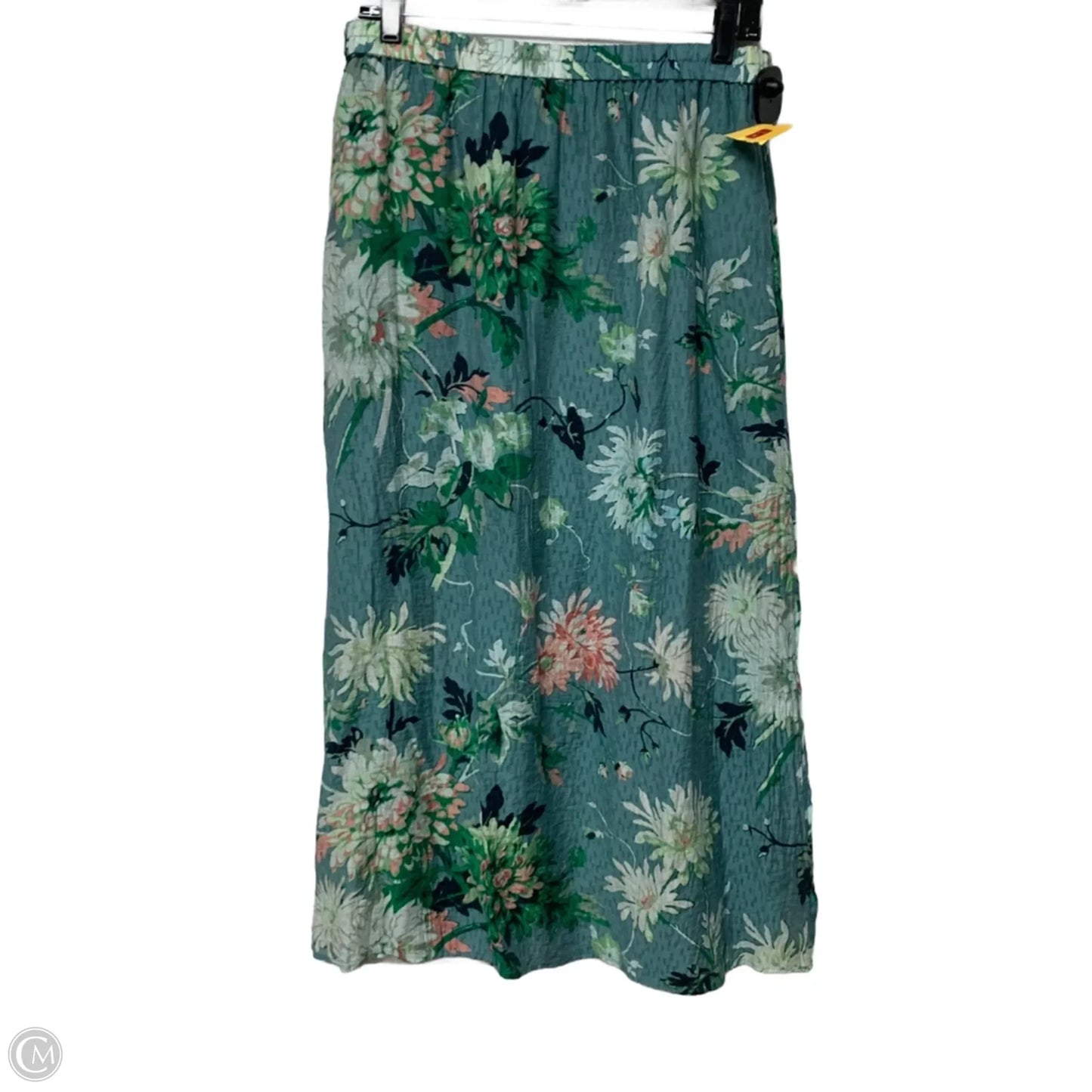 Skirt Midi By H&m In Floral Print, Size: M