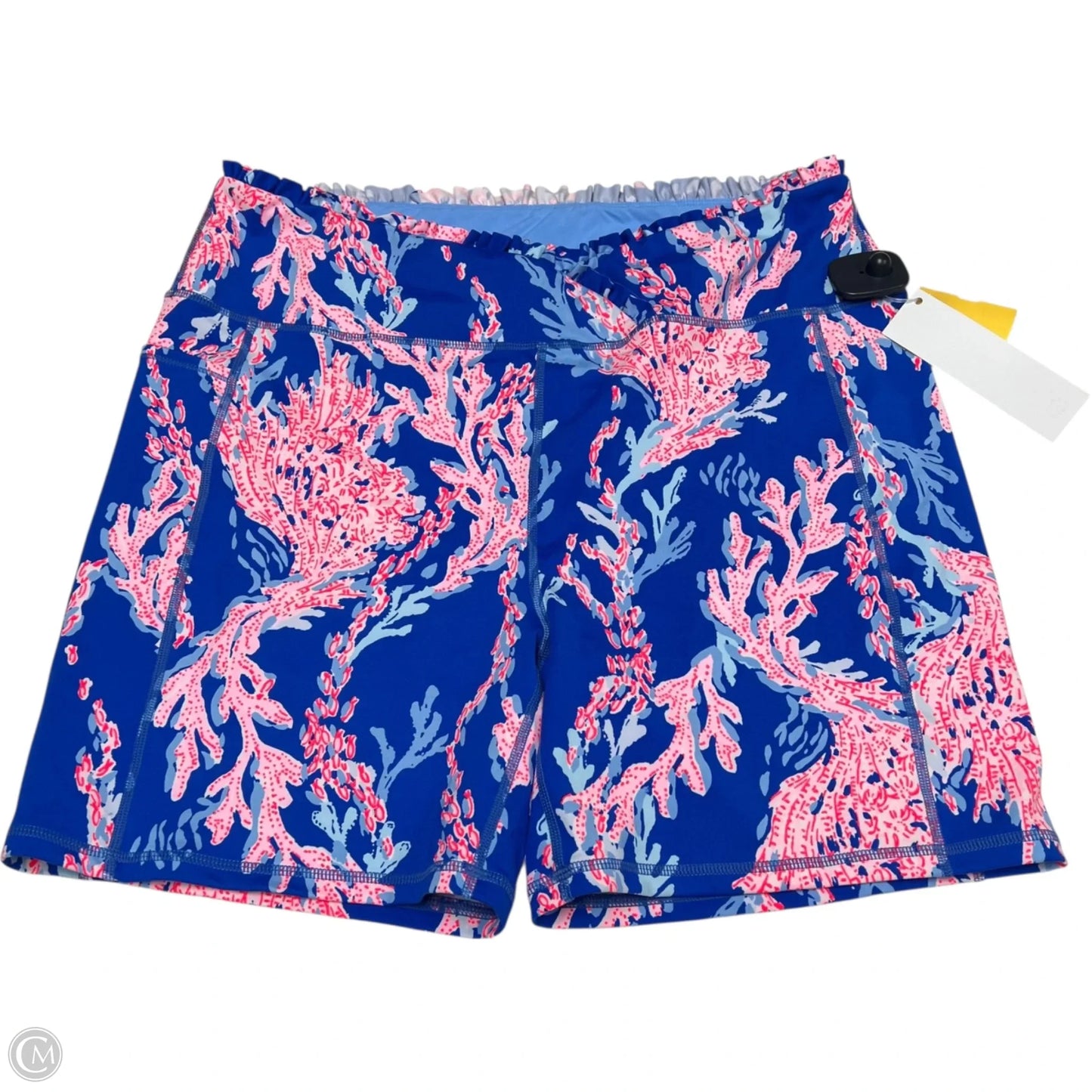 Shorts Designer By Lilly Pulitzer In Blue & Pink, Size: 1x