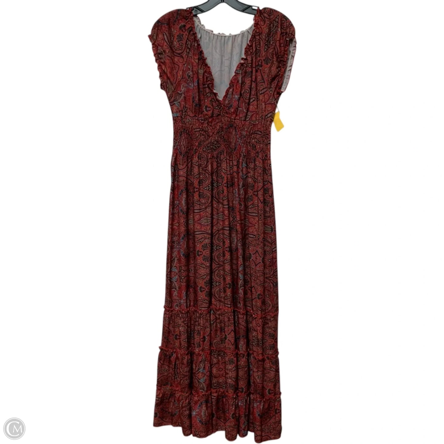 Dress Casual Maxi In Red, Size: S