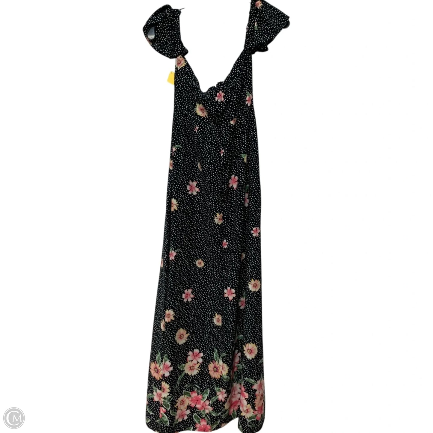 Dress Casual Maxi By Lulus In Black & Pink, Size: S