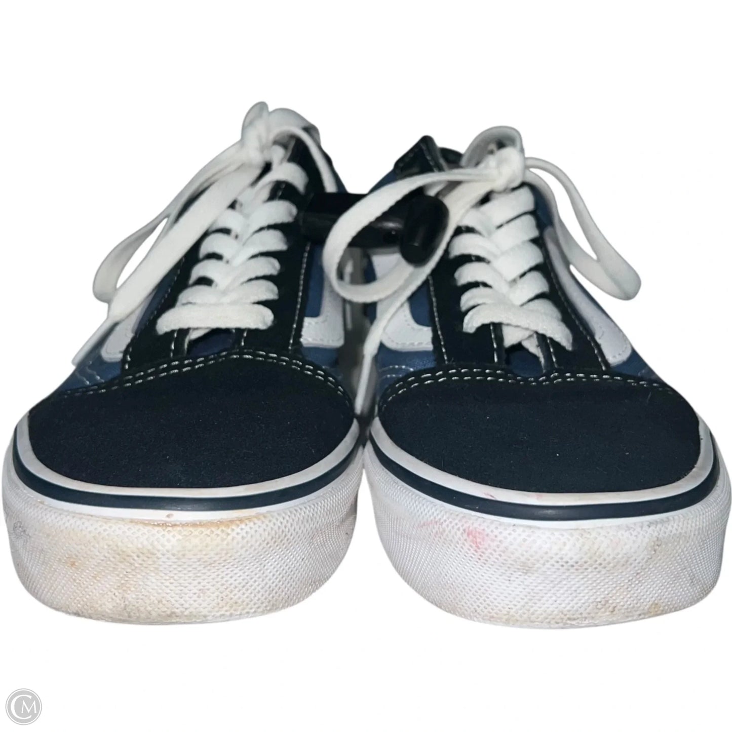 Shoes Sneakers By Vans In Blue, Size: 7