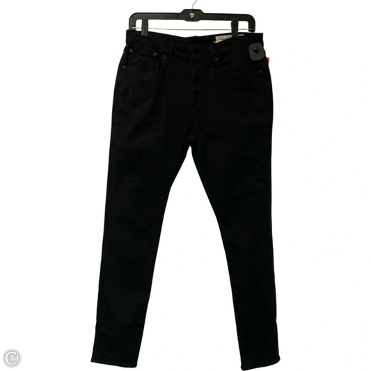 Jeans Wide Leg By Rag And Bone In Black Denim, Size: 10