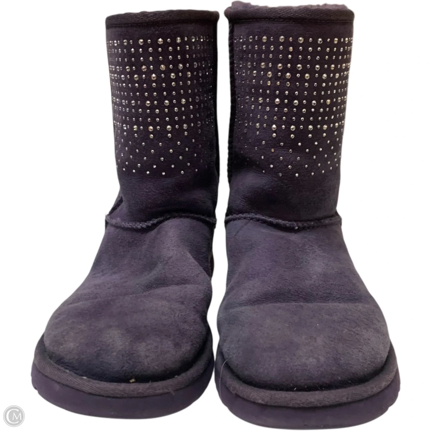 Boots Designer By Ugg In Purple, Size: 8