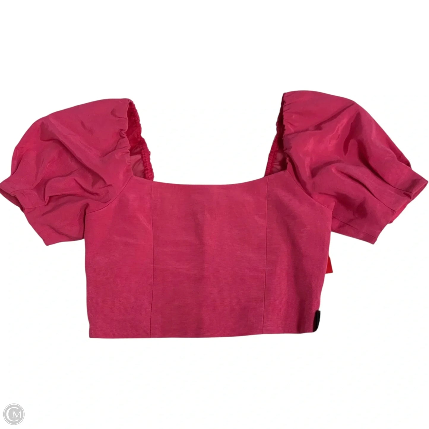 Top Short Sleeve Designer By Alice + Olivia In Pink, Size: Xs