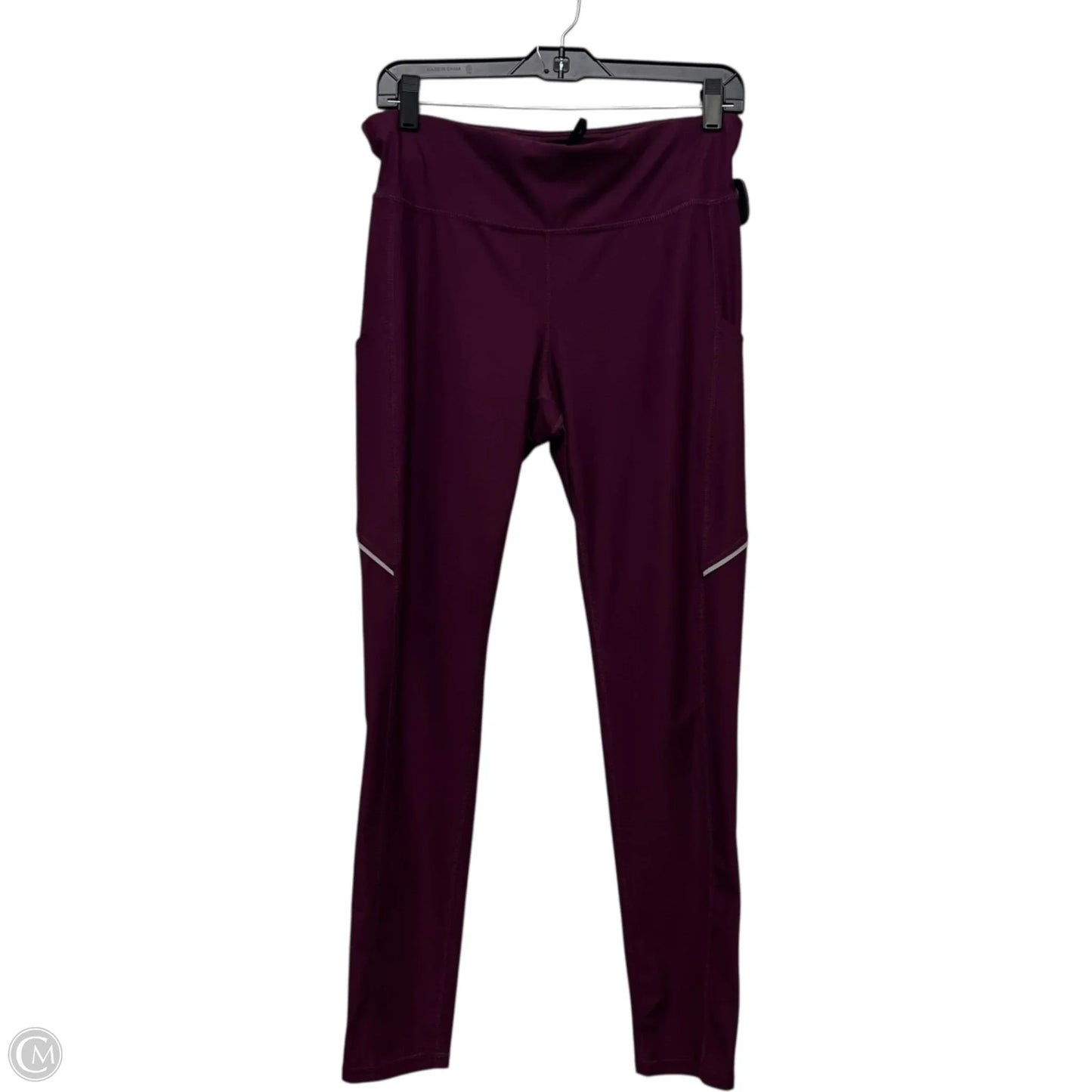 Athletic Leggings By Xersion In Purple, Size: L