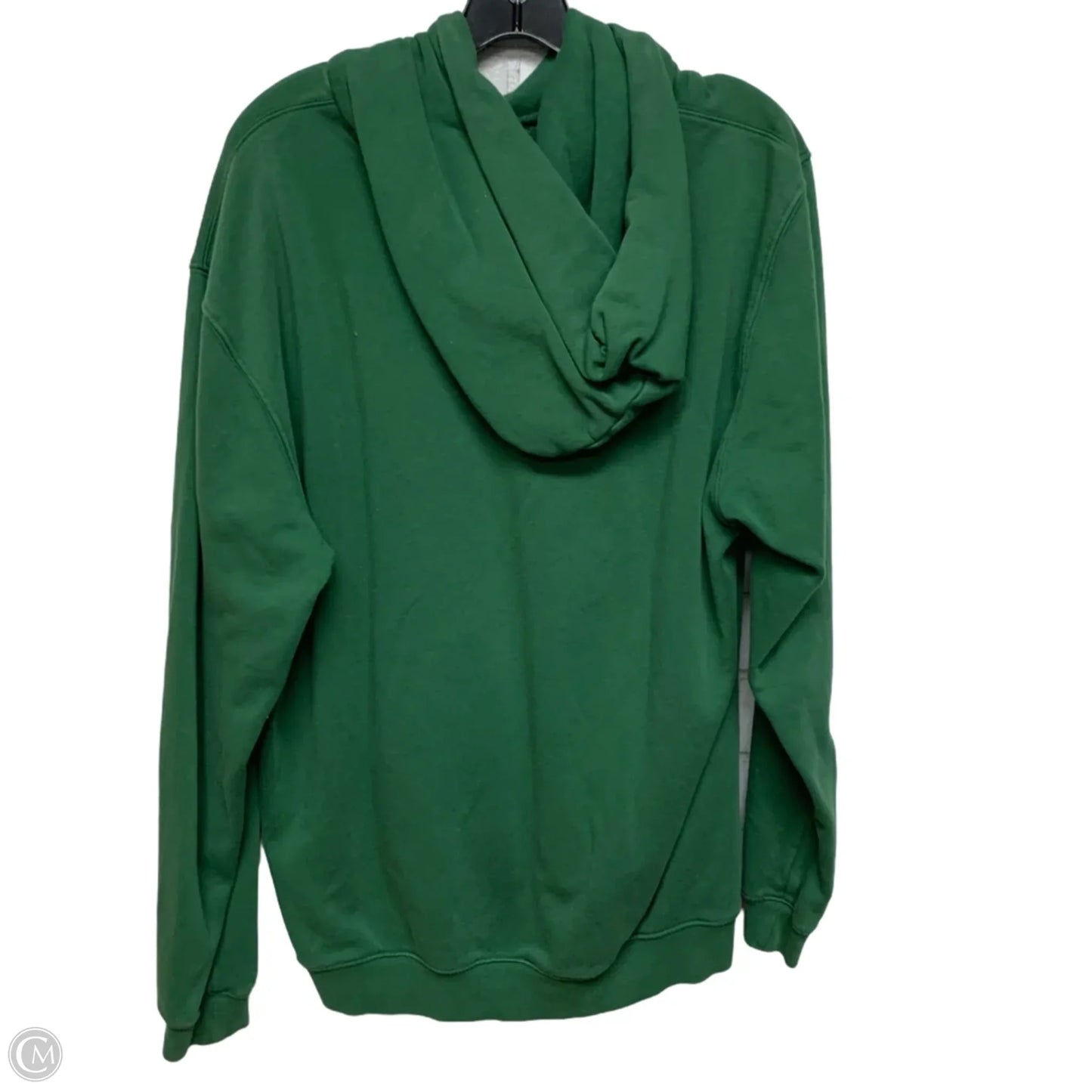 Sweatshirt Hoodie By Gap In Green, Size: M