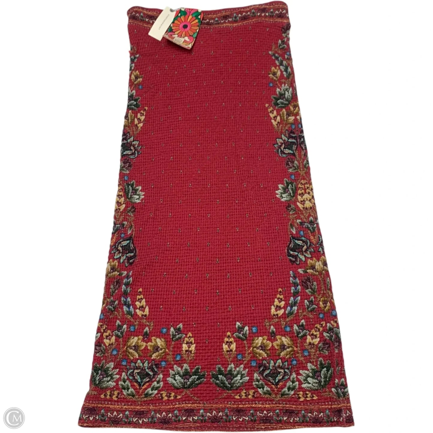 Skirt Designer By Farm Rio In Red, Size: Xs