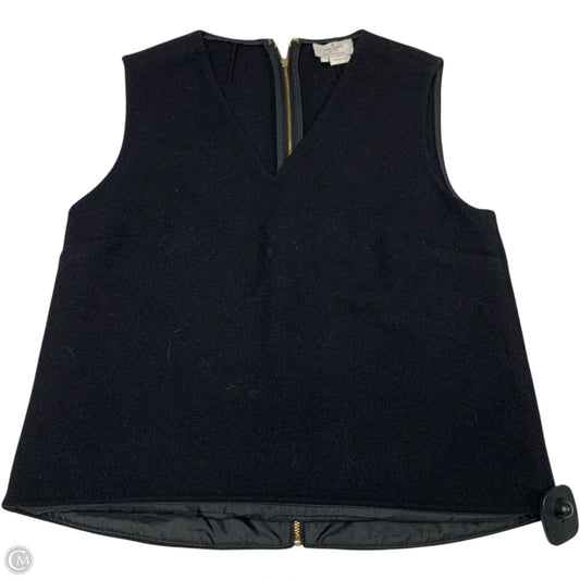 Top Sleeveless Designer By Kate Spade In Black, Size: Xs