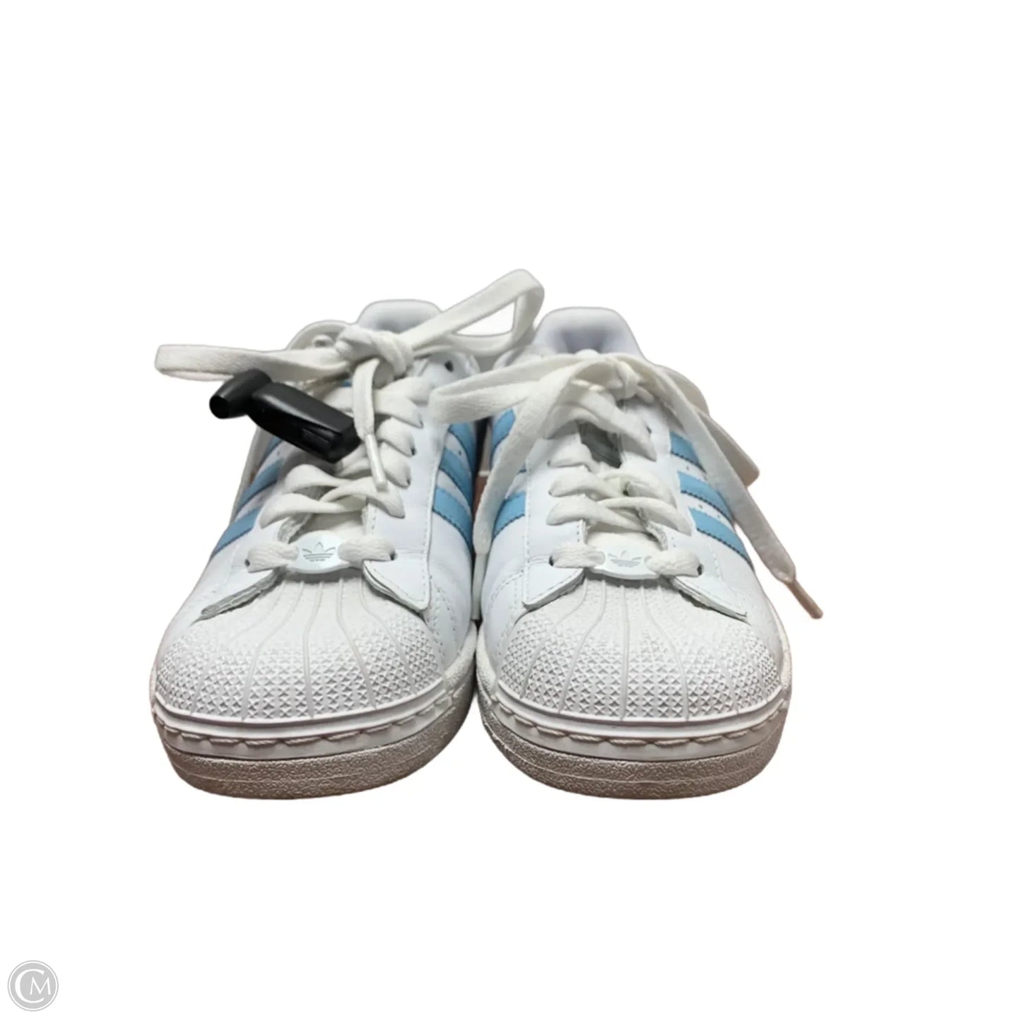 Shoes Sneakers By Adidas In Blue & White, Size: 6.5