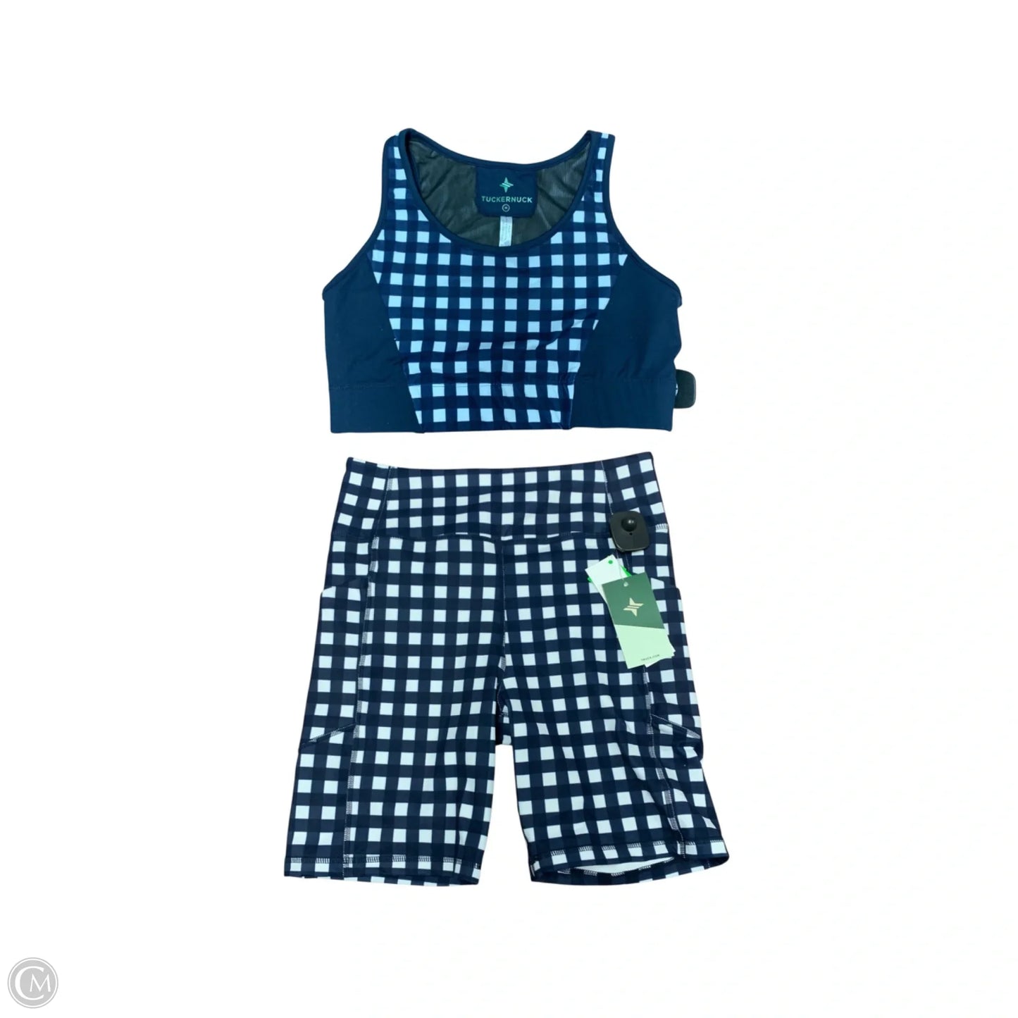 Athletic Shorts 2pc By Tuckernuck In Blue & White, Size: M