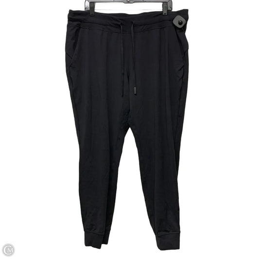 Athletic Pants By Lululemon In Black, Size: 1x