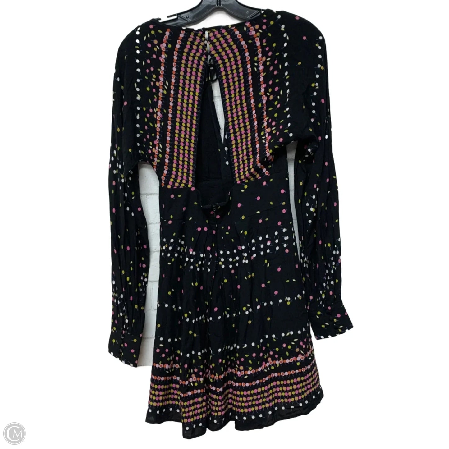 Dress Casual Short By Free People In Black & Pink, Size: S
