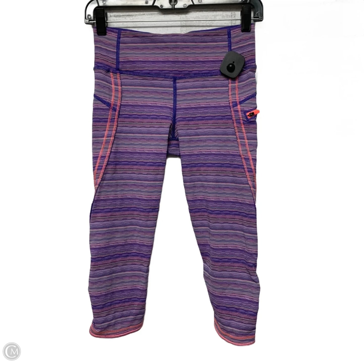 Athletic Leggings Capris By Lululemon In Purple, Size: S