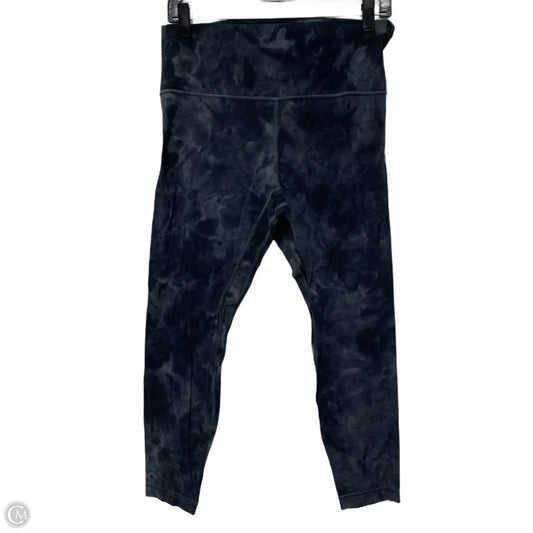 Athletic Leggings By Lululemon In Grey, Size: M