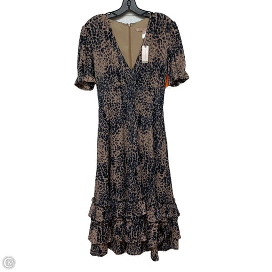 Dress Casual Midi By Hutch In Animal Print, Size: S