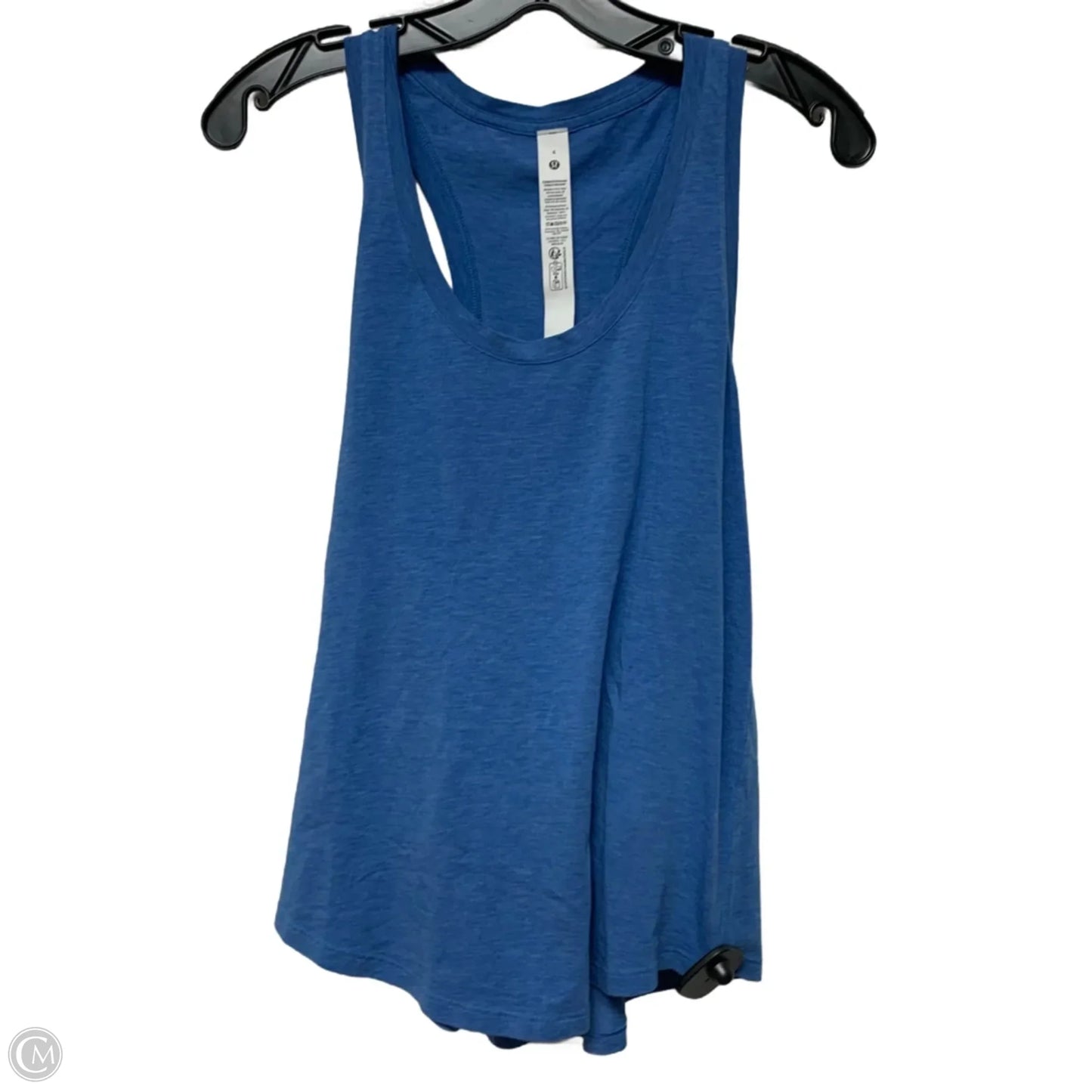 Athletic Tank Top By Lululemon In Blue, Size: S