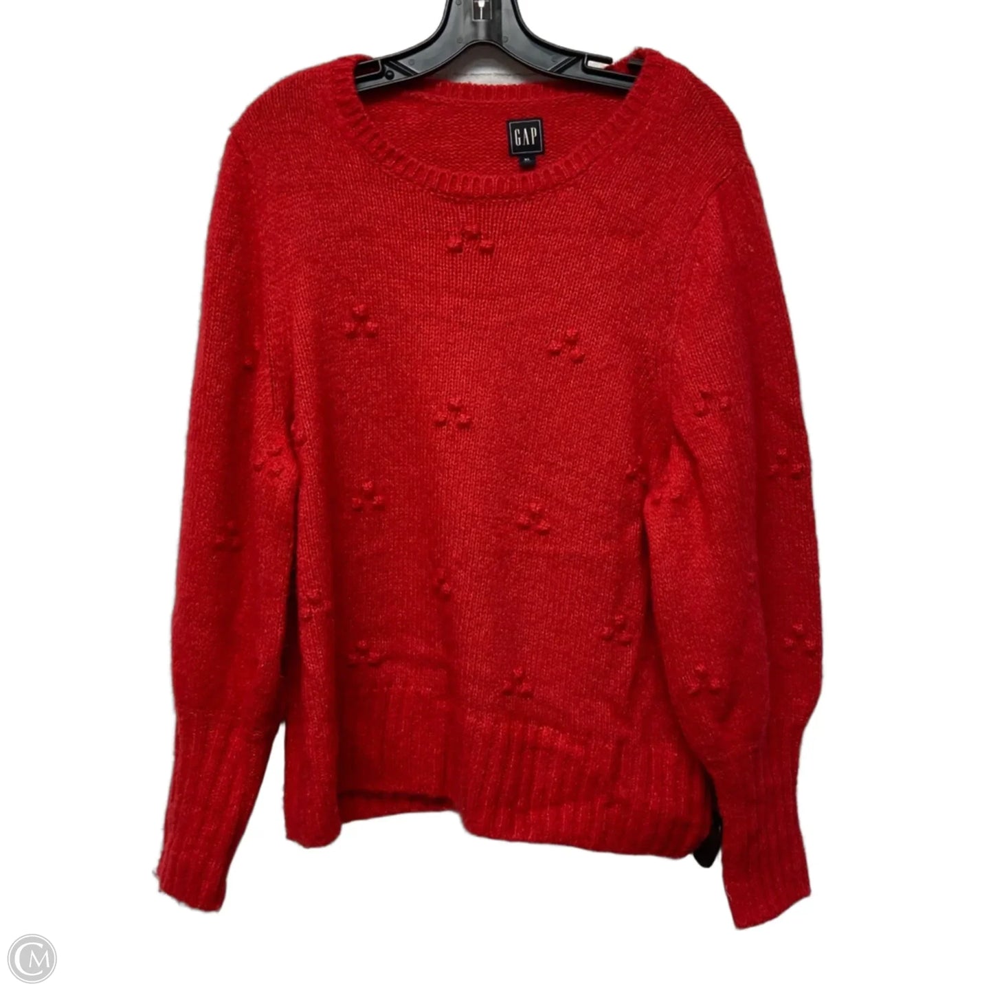 Sweater By Gap In Red, Size: Xl