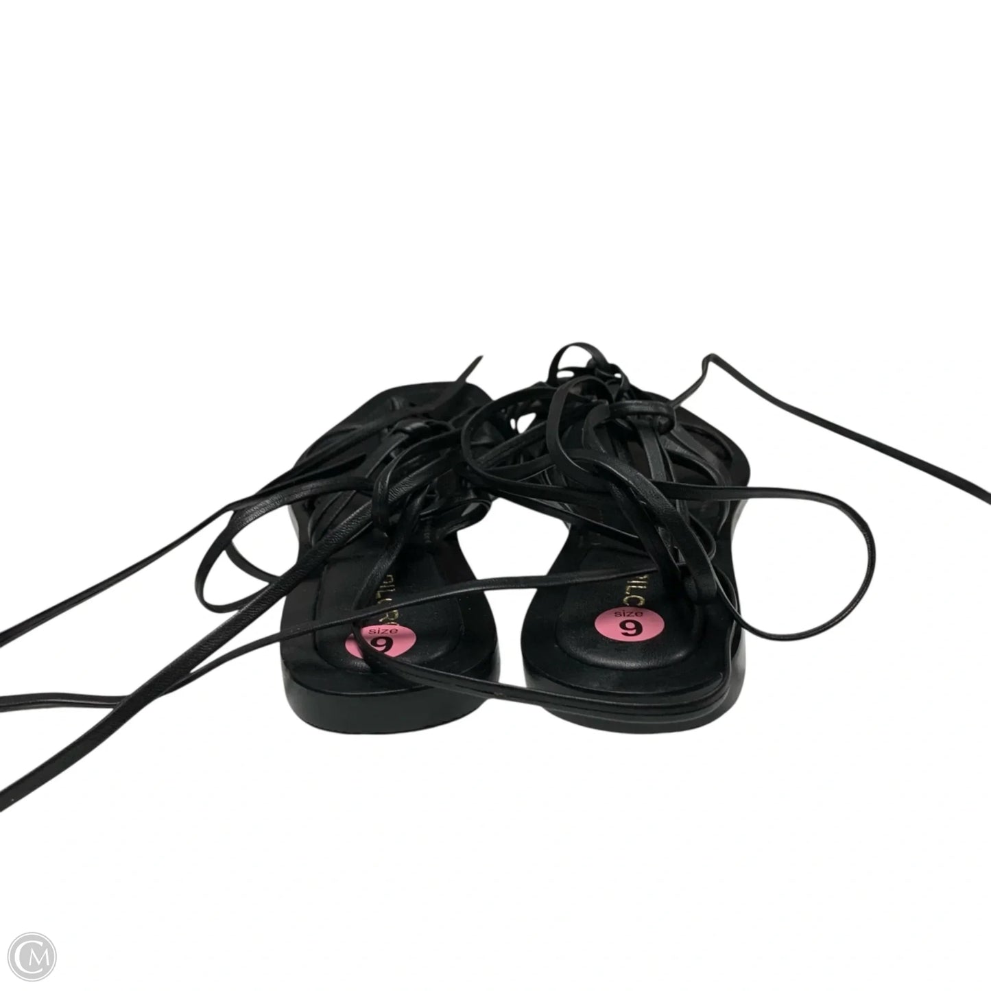 Sandals Flats By Pilcro In Black, Size: 9